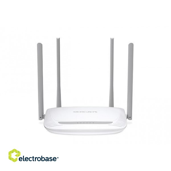Wireless Router|MERCUSYS|Wireless Router|300 Mbps|IEEE 802.11b|IEEE 802.11g|IEEE 802.11n|1 WAN|3x10/100M|Number of antennas 4|MW325R image 1