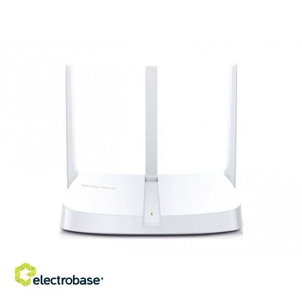 Wireless Router|MERCUSYS|Wireless Router|300 Mbps|IEEE 802.11b|IEEE 802.11g|IEEE 802.11n|Number of antennas 2|MW305R paveikslėlis 2