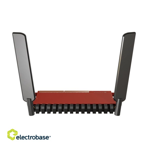 Wireless Router|MIKROTIK|Wireless Router|Wi-Fi 6|IEEE 802.11ax|USB 3.0|8x10/100/1000M|1xSPF|Number of antennas 2|L009UIGS-2HAXD-IN image 2