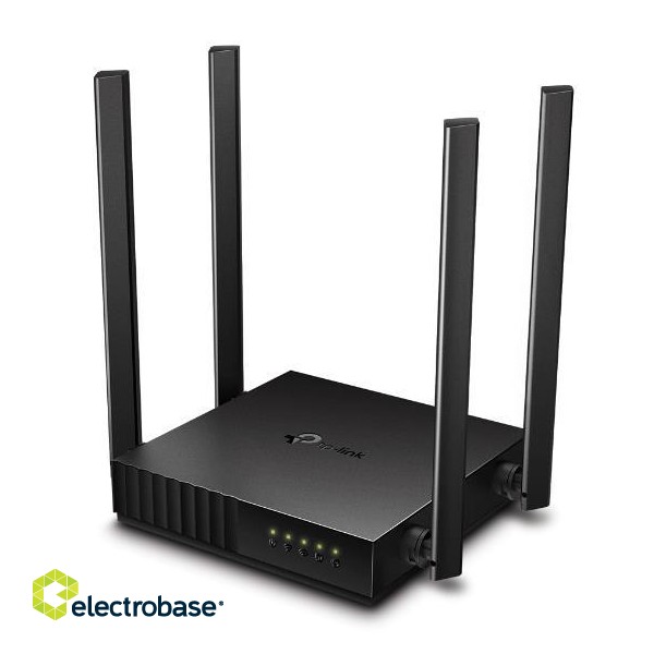 Wireless Router|TP-LINK|Wireless Router|1200 Mbps|1 WAN|4x10/100M|Number of antennas 4|ARCHERC54 фото 2