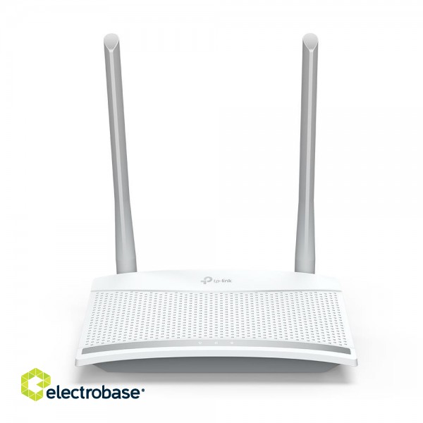 Wireless Router|TP-LINK|Wireless Router|300 Mbps|IEEE 802.11b|IEEE 802.11g|IEEE 802.11n|1 WAN|2x10/100M|Number of antennas 2|TL-WR820N фото 1