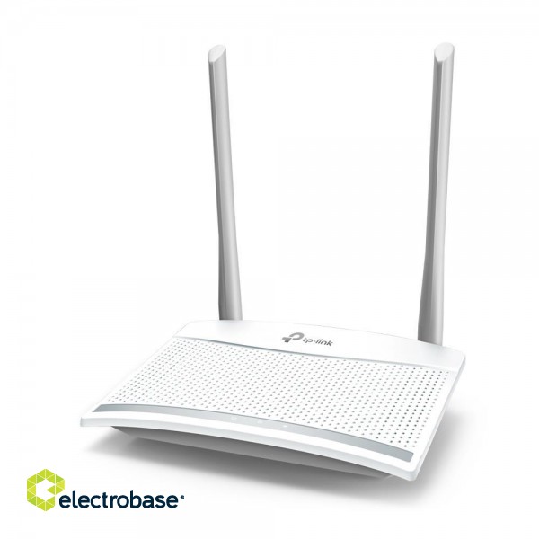 Wireless Router|TP-LINK|Wireless Router|300 Mbps|IEEE 802.11b|IEEE 802.11g|IEEE 802.11n|1 WAN|2x10/100M|Number of antennas 2|TL-WR820N фото 2