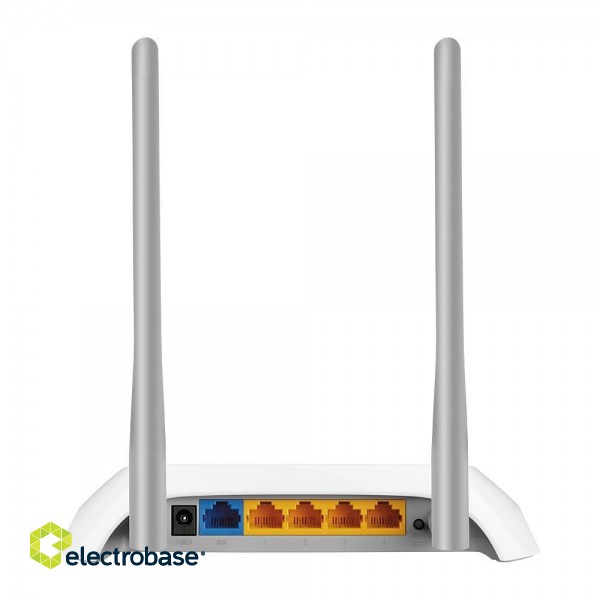 Wireless Router|TP-LINK|Wireless Router|300 Mbps|IEEE 802.11b|IEEE 802.11g|IEEE 802.11n|1 WAN|4x10/100M|DHCP|Number of antennas 2|TL-WR840N image 3