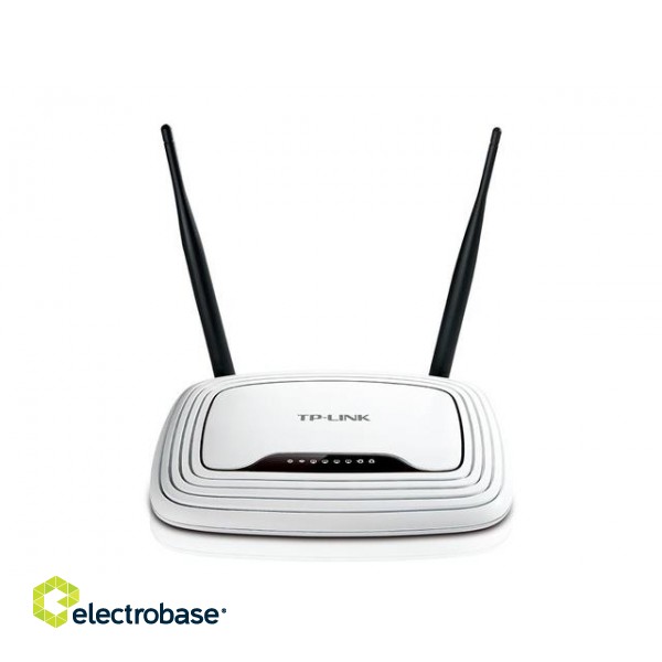 Wireless Router|TP-LINK|Wireless Router|300 Mbps|IEEE 802.11b|IEEE 802.11g|IEEE 802.11n|1 WAN|4x10/100M|DHCP|TL-WR841N image 2