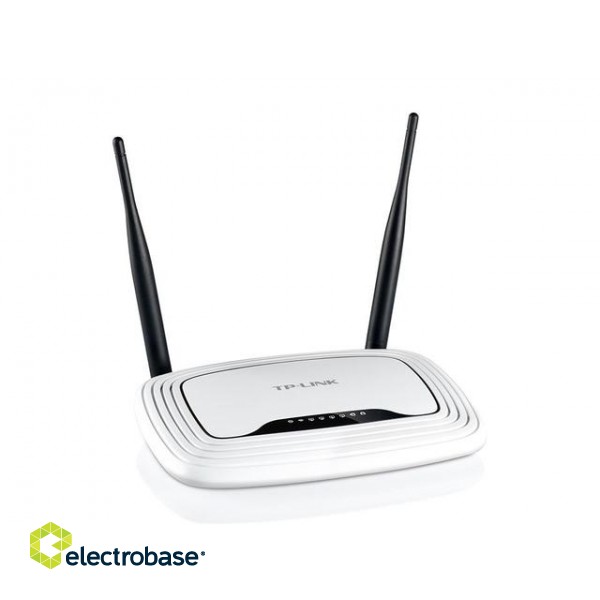 Wireless Router|TP-LINK|Wireless Router|300 Mbps|IEEE 802.11b|IEEE 802.11g|IEEE 802.11n|1 WAN|4x10/100M|DHCP|TL-WR841N image 5