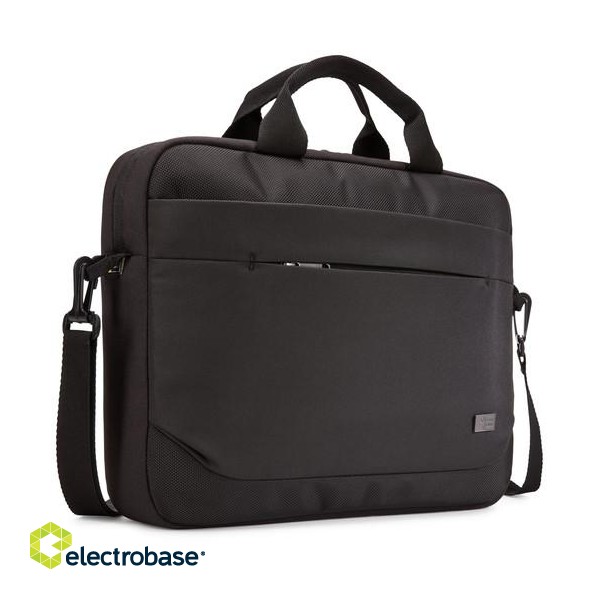 Case Logic | Advantage | Fits up to size 14 " | Messenger - Briefcase | Black | Shoulder strap фото 1