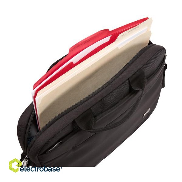 Case Logic | Advantage | Fits up to size 14 " | Messenger - Briefcase | Black | Shoulder strap фото 4