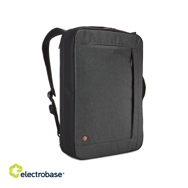 Case Logic | Era Hybrid Briefcase | Fits up to size 15.6 " | Messenger - Briefcase/Backpack | Obsidian | Shoulder strap image 3