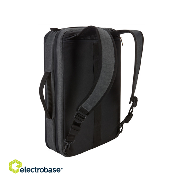 Case Logic | Era Hybrid Briefcase | Fits up to size 15.6 " | Messenger - Briefcase/Backpack | Obsidian | Shoulder strap image 4