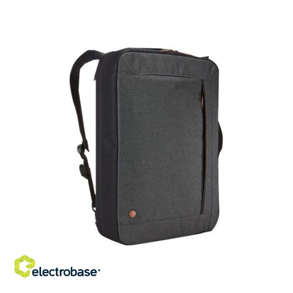 Case Logic | Era Hybrid Briefcase | Fits up to size 15.6 " | Messenger - Briefcase/Backpack | Obsidian | Shoulder strap image 2