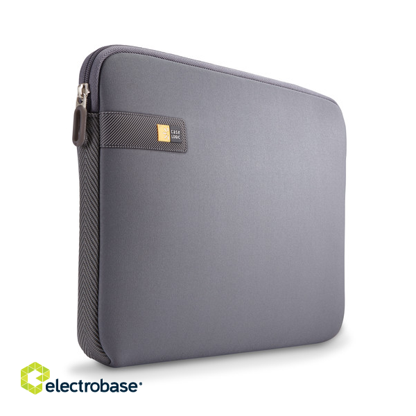 Case Logic | Fits up to size 13.3 " | LAPS113GR | Sleeve | Graphite/Gray image 4