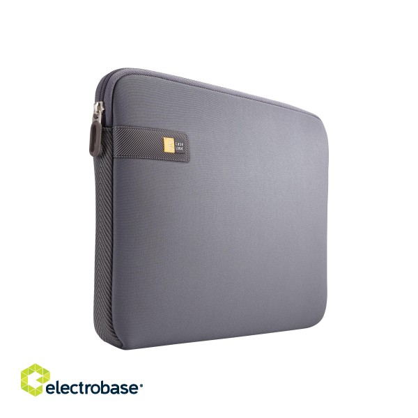 Case Logic | Fits up to size 13.3 " | LAPS113GR | Sleeve | Graphite/Gray image 1