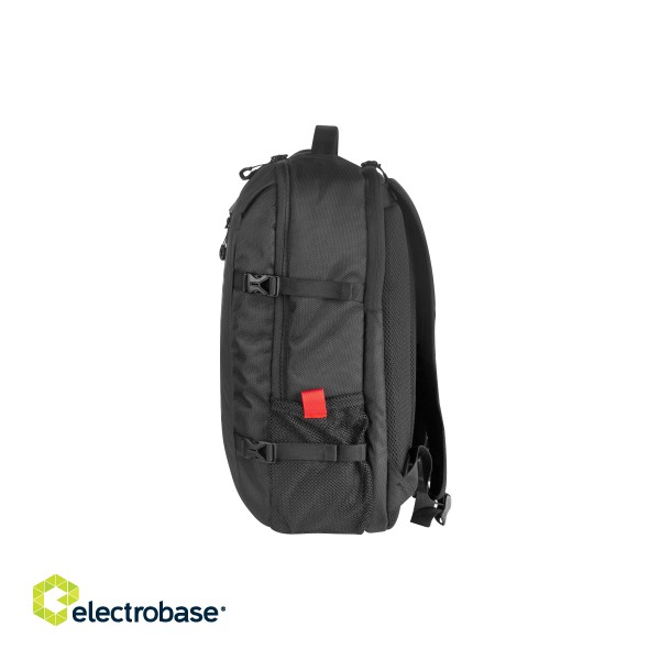 Genesis | Laptop Backpack | Pallad 410 | Fits up to size  " | Backpack | Black | Shoulder strap image 2