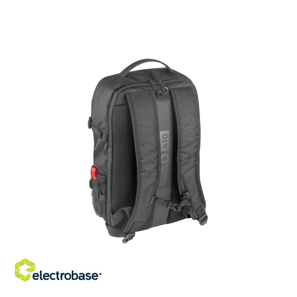 Genesis | Laptop Backpack | Pallad 410 | Fits up to size  " | Backpack | Black | Shoulder strap image 3