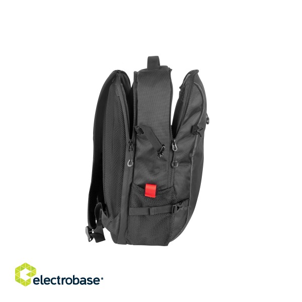 Genesis | Laptop Backpack | Pallad 410 | Fits up to size  " | Backpack | Black | Shoulder strap image 4