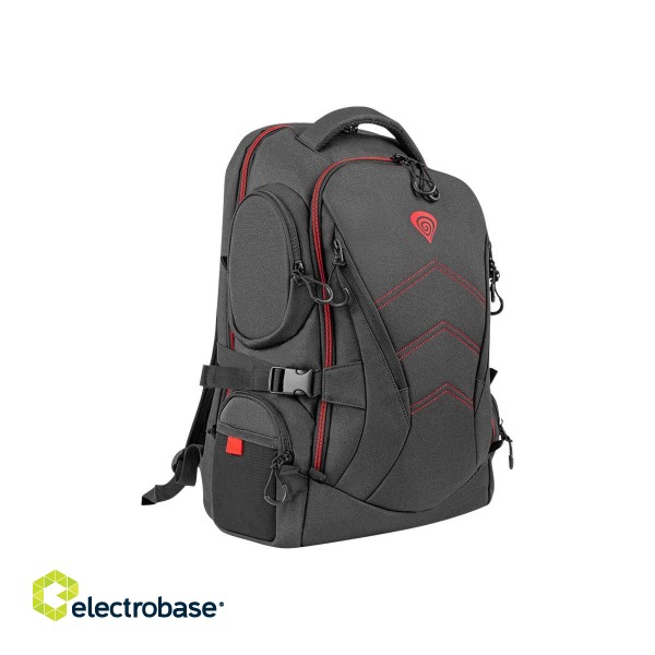 Genesis | Laptop Backpack | Pallad 550 | Backpack | Black image 2