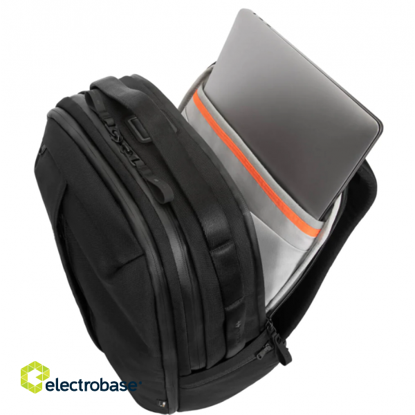 Hyper | HyperPack Pro | Fits up to size 16 " | Backpack | Black | Shoulder strap paveikslėlis 5
