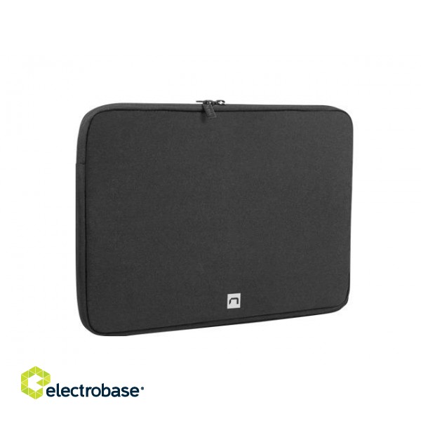 Natec | Fits up to size  " | Laptop Sleeve Clam | NET-1661 | Case | Black image 8