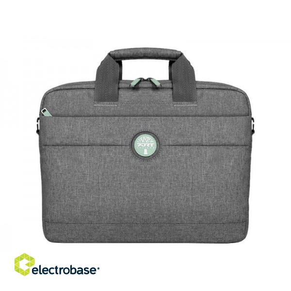 PORT DESIGNS | Yosemite Eco TL 15.6 | Laptop Case | Grey | Shoulder strap image 4
