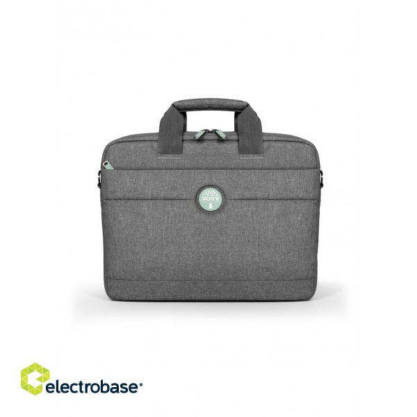 PORT DESIGNS | Yosemite Eco TL Laptop Case 13/14 | Laptop Case | Grey | Shoulder strap image 1
