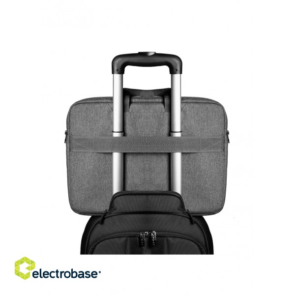 PORT DESIGNS | Yosemite Eco TL Laptop Case 13/14 | Laptop Case | Grey | Shoulder strap image 5