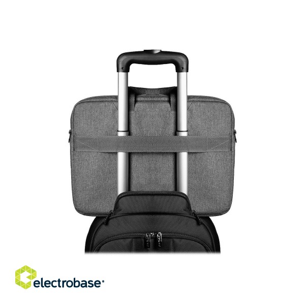 PORT DESIGNS | Yosemite Eco TL Laptop Case 13/14 | Laptop Case | Grey | Shoulder strap image 10