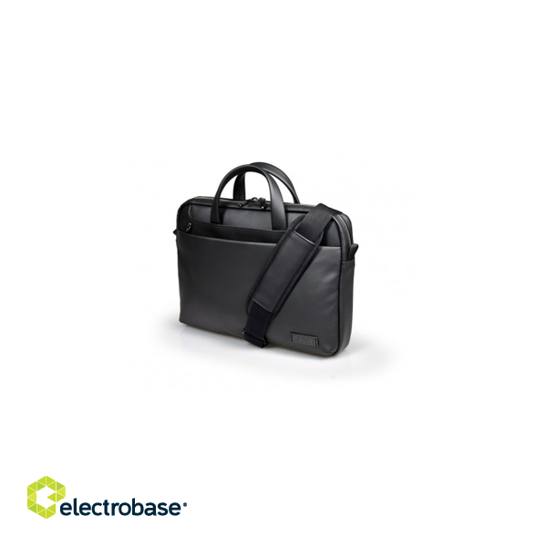 PORT DESIGNS | Zurich | Fits up to size 15.6 " | Messenger - Briefcase | Black | Shoulder strap image 1