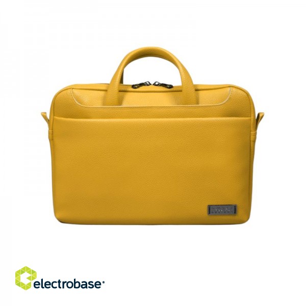 PORT DESIGNS | Zurich | Fits up to size 13/14 " | Toploading | Yellow | Shoulder strap image 1