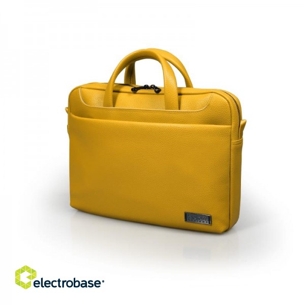 PORT DESIGNS | Zurich | Fits up to size 13/14 " | Toploading | Yellow | Shoulder strap image 3