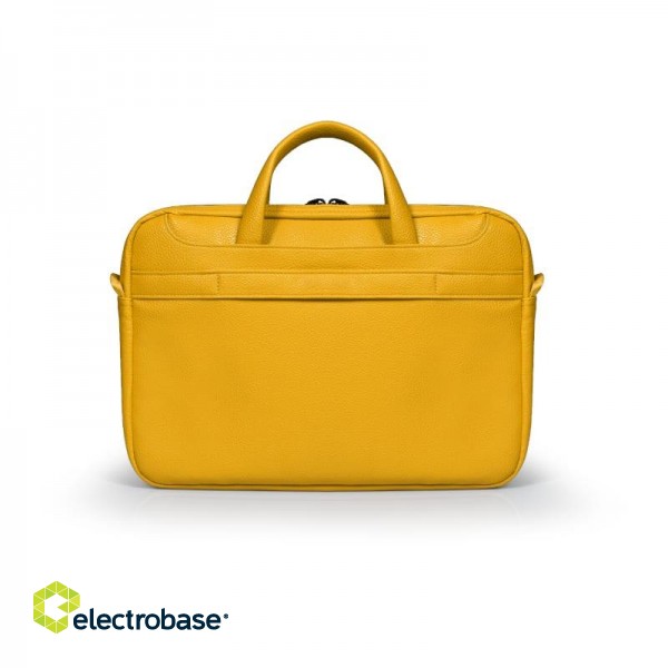 PORT DESIGNS | Zurich | Fits up to size 13/14 " | Toploading | Yellow | Shoulder strap image 5