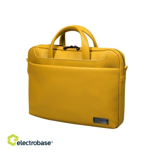 PORT DESIGNS | Zurich | Fits up to size 13/14 " | Toploading | Yellow | Shoulder strap image 6