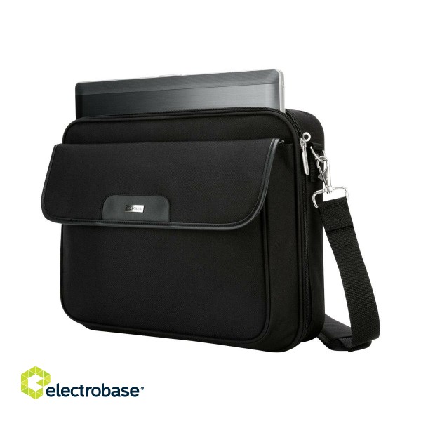 Targus | Notepac Clamshell Case | CN01 | Black | 15.6-16 " | Shoulder strap paveikslėlis 1
