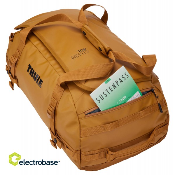 Thule | 40L Bag | Chasm | Duffel | Golden Brown | Waterproof image 7