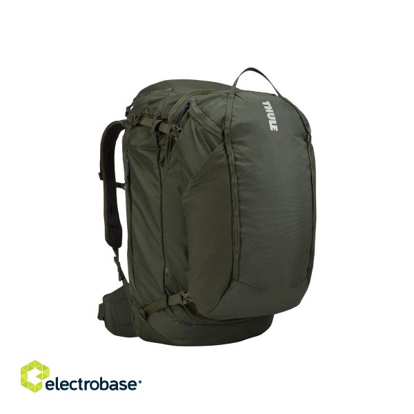 Thule | 70L Backpacking pack | TLPM-170 Landmark | Backpack | Dark Forest image 2