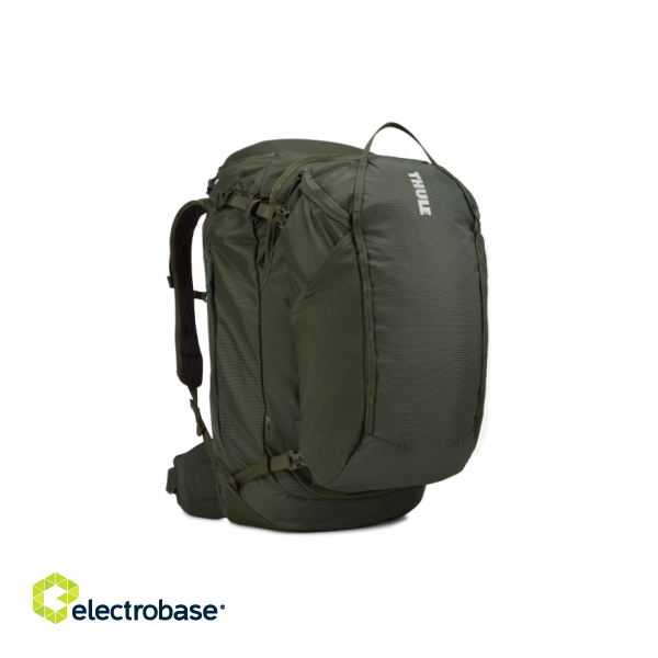 Thule | 70L Backpacking pack | TLPM-170 Landmark | Backpack | Dark Forest image 1