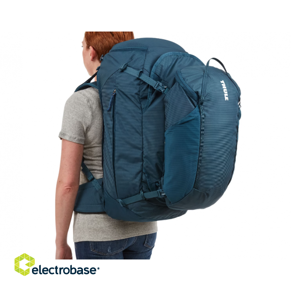 Thule | 70L Women's Backpacking pack | TLPF-170 Landmark | Backpack | Majolica Blue image 4