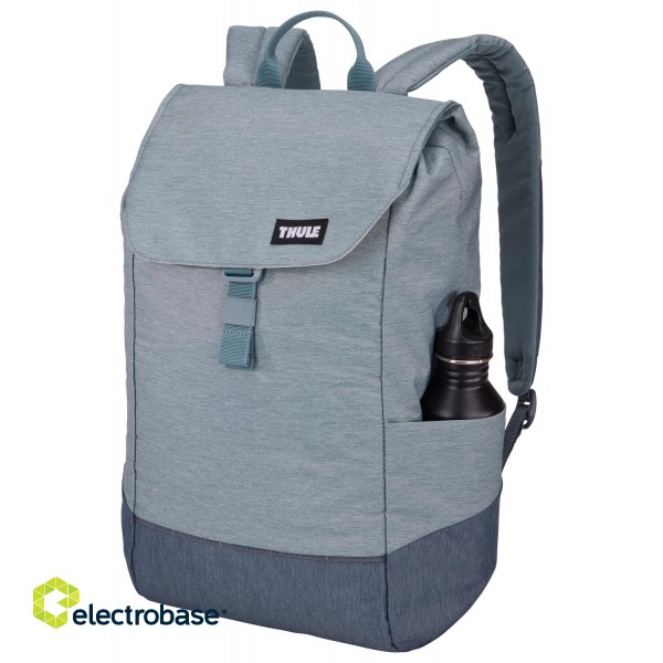 Thule | Backpack 16L | Lithos | Fits up to size 16 " | Laptop backpack | Pond Gray/Dark Slate image 7