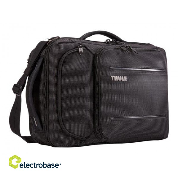 Thule | Crossover 2 | C2CB-116 | Fits up to size 15.6 " | Messenger - Briefcase/Backpack | Black | Shoulder strap paveikslėlis 2