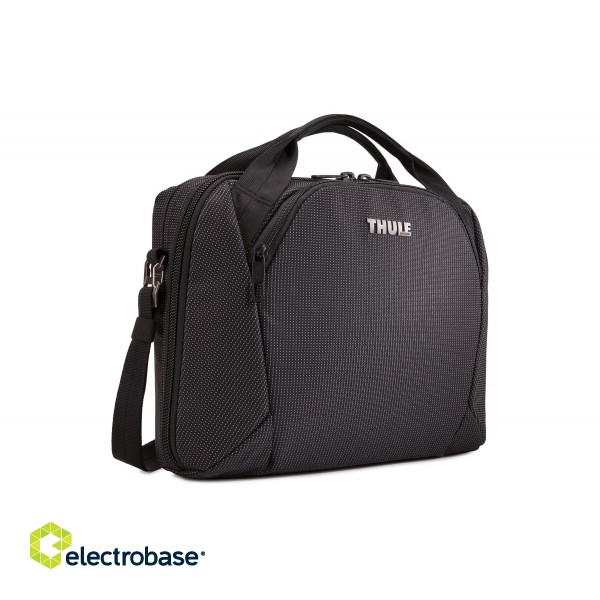 Thule | Crossover 2 | C2LB-113 | Fits up to size 13.3 " | Messenger - Briefcase | Black | Shoulder strap image 2