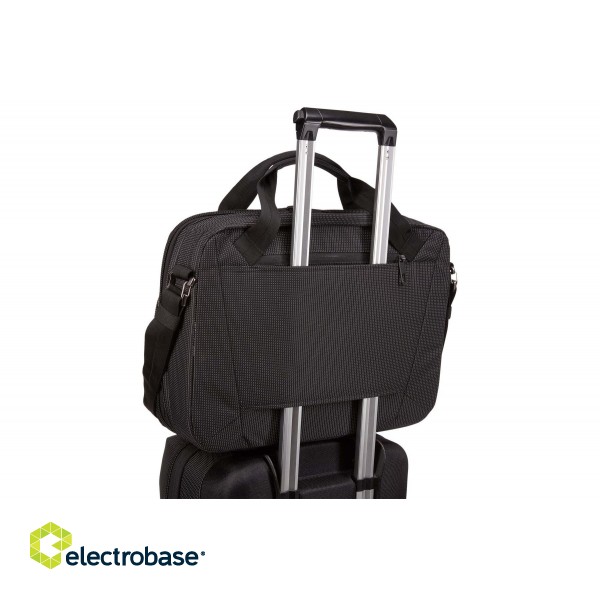 Thule | Crossover 2 | C2LB-116 | Fits up to size 15.6 " | Messenger - Briefcase | Black | Shoulder strap image 2