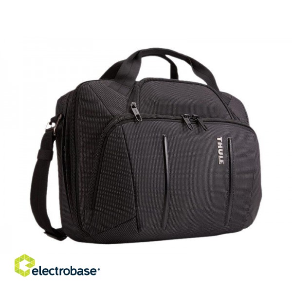 Thule | Crossover 2 | C2LB-116 | Fits up to size 15.6 " | Messenger - Briefcase | Black | Shoulder strap image 3