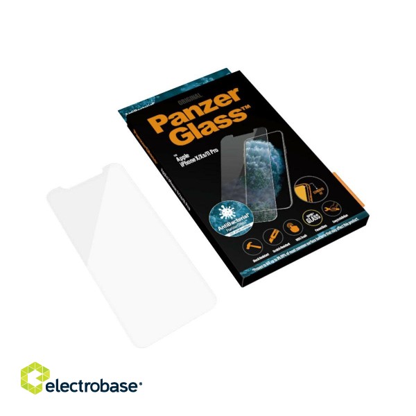 PanzerGlass | 2661 | Screen Protector | iPhone | X/XS | Tempered glass | Transparent image 6