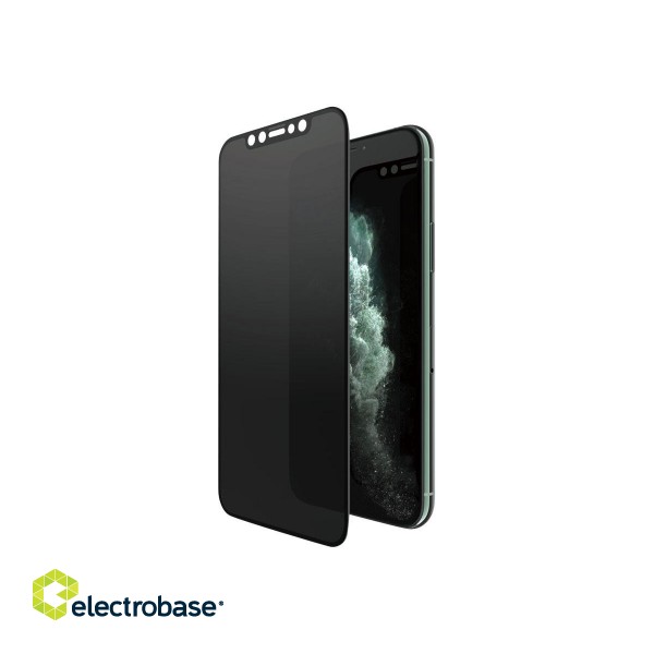 PanzerGlass | P2666 | Screen protector | Apple | iPhone X/Xs/11 Pro | Tempered glass | Black | Confidentiality filter; Full frame coverage; Anti-shatter film (holds the glass together and protects against glass shards in case of breakage);  image 2