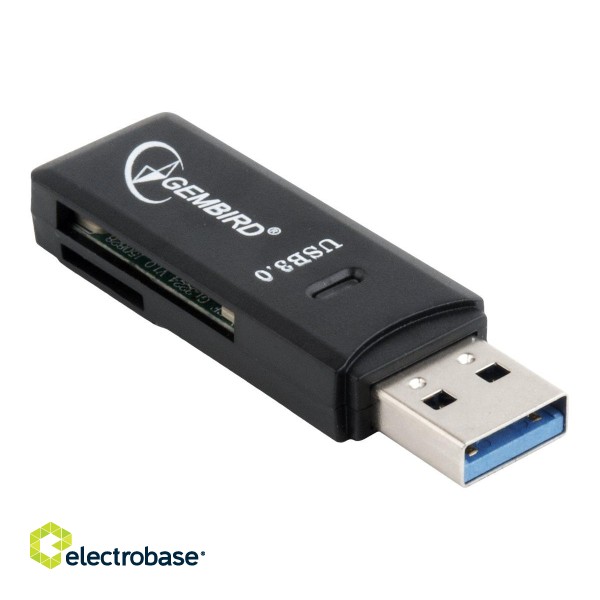 Gembird | Compact USB 3.0 SD card reader image 3