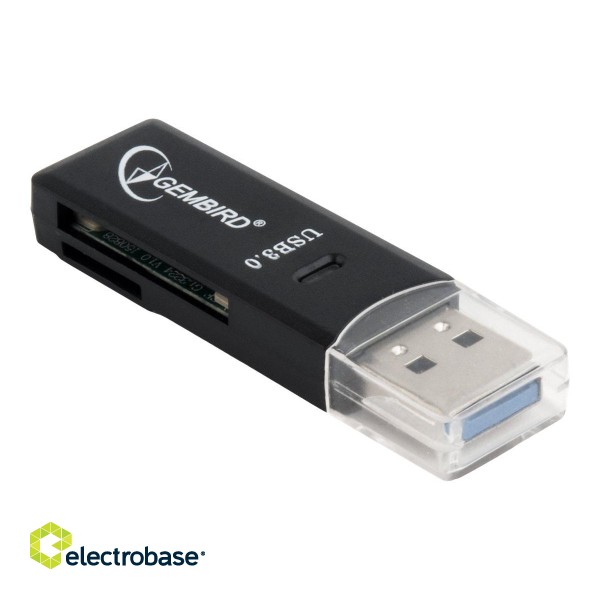 Gembird | Compact USB 3.0 SD card reader image 5