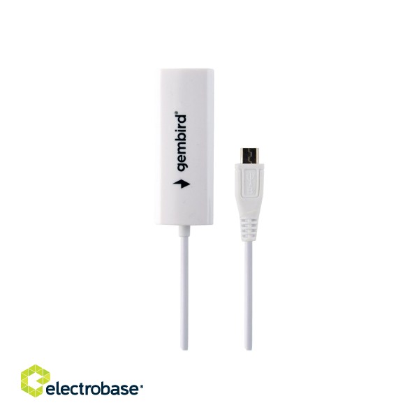 Gembird | Micro USB 2.0 LAN Adapter | Micro USB to RJ45 paveikslėlis 5