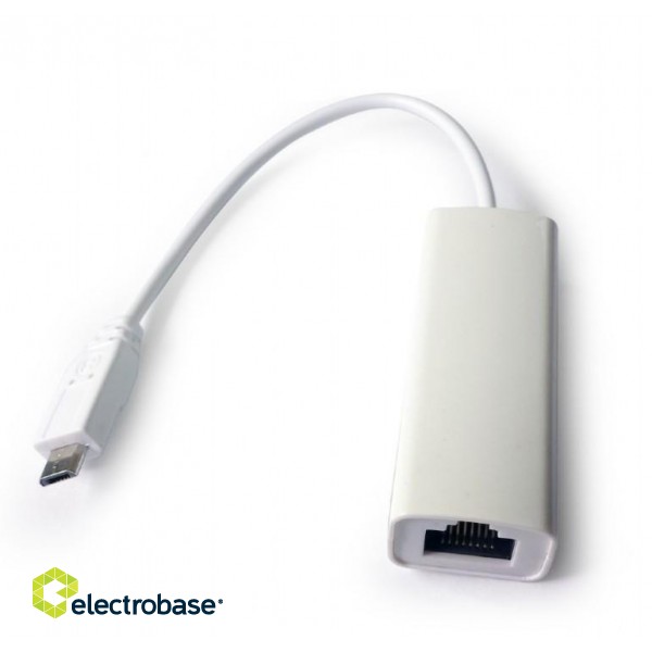 Gembird | Micro USB 2.0 LAN Adapter | Micro USB to RJ45 paveikslėlis 4