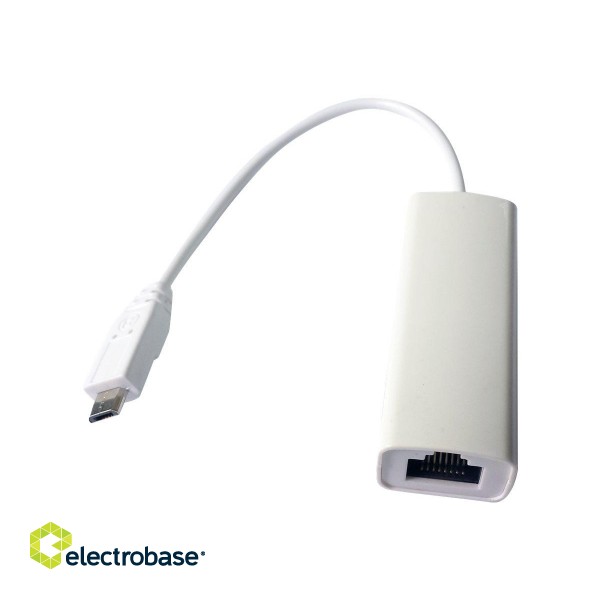 Gembird | Micro USB 2.0 LAN Adapter | Micro USB to RJ45 paveikslėlis 3