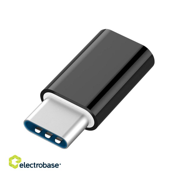 Gembird | USB 2.0 Type-C adapter (CM/MicroUSB-F) | Type-C | USB paveikslėlis 2
