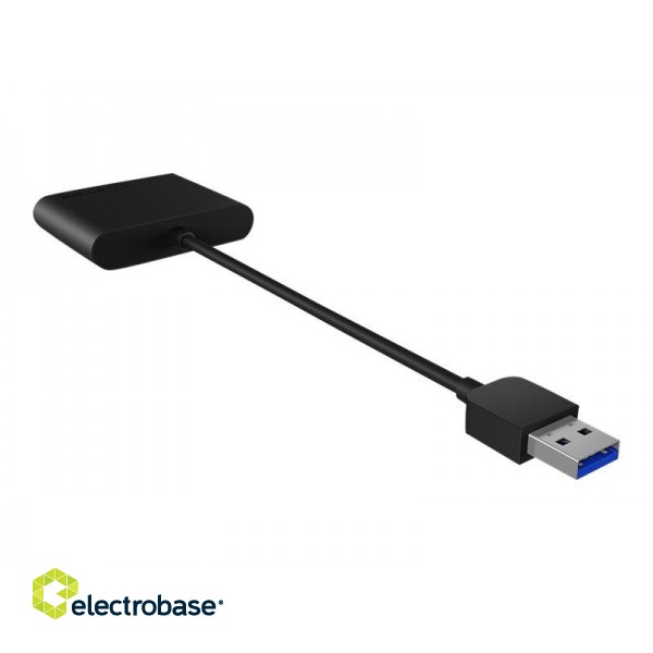 Raidsonic | ICY BOX | IB-CR301-U3 USB 3.0 External card reader | USB 3.0 Type-A | 3 x card reader slot: CF фото 6